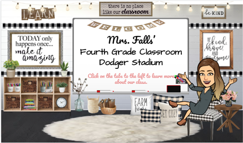 welcome page